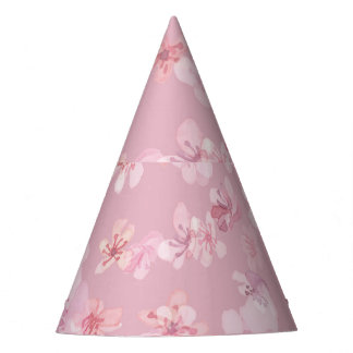 Chapeaux De Fètes Sakura Flower Cherry Aquarelle Texture