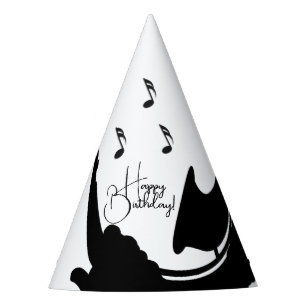 Chapeaux De Fètes Saxophone surréaliste