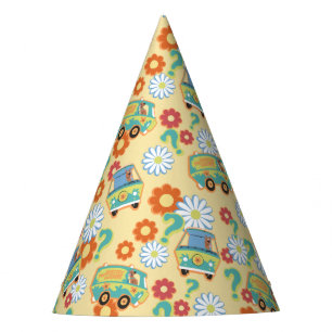 Chapeaux De Fètes Scooby-Doo Mystery Motif de fleurs