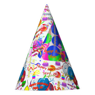 Chapeaux De Fètes Septembre, 26 Fête Anniversaire Casquette, Anniver