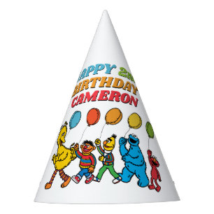 Chapeaux De Fètes Sesame Street Pals Balloons Anniversaire