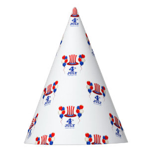 Chapeaux De Fètes SlipperyJoe's fête d'indépendance du 4 juillet cla