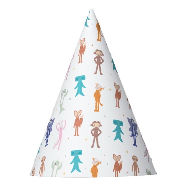 Chapeaux De Fètes Slumberkins Character Birthday Pattern (Devant)