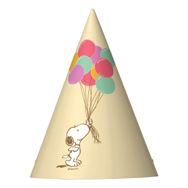 Chapeaux De Fètes Snoopy et ballons (Devant)