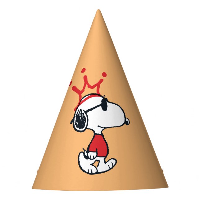 Chapeaux De Fètes Snoopy - Joe Cool Crown (Devant)