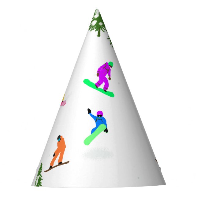 Chapeaux De Fètes Snowboard Snowboard Snowboard (Devant)