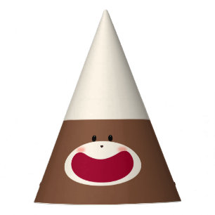 Chapeaux De Fètes Sock Monkey Smile (Garçon)