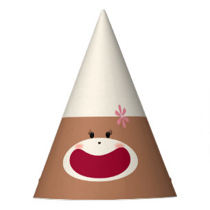 Chapeaux De Fètes Sock Monkey Smile(Girl)