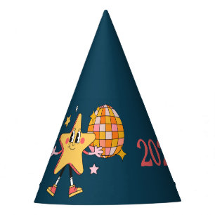 Chapeaux De Fètes Soirée de Nouvel An Rétro Personnalisable