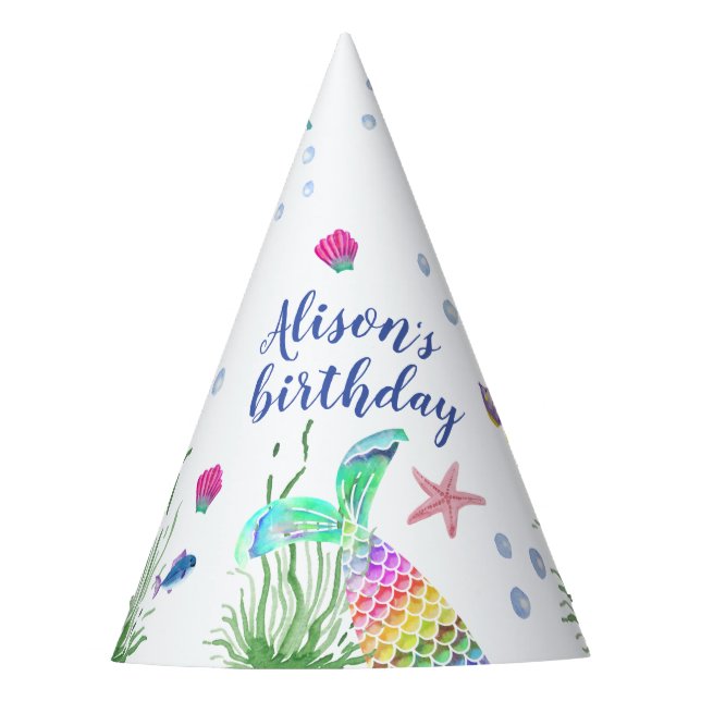Chapeaux De Fètes Sous Nom personnalisé de la mer (Devant)