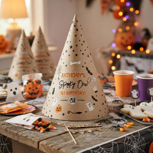 Chapeaux De Fètes Spooky One ! Fête d'anniversaire d'1 an Halloween