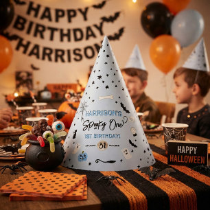 Chapeaux De Fètes Spooky One! Garçon Anniversaire Halloween 1 an
