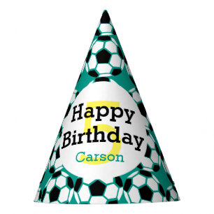 Chapeaux De Fètes Sport d'anniversaire personnalisé pour les enfants