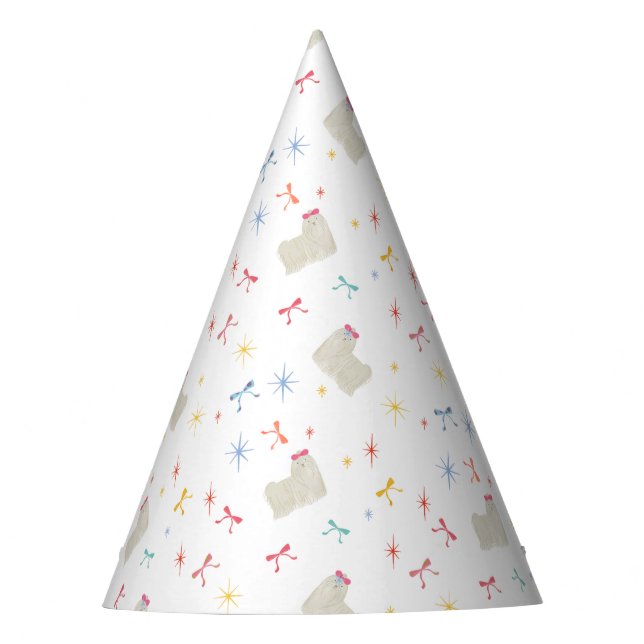 Chapeaux De Fètes Starry Sparkle mignon voeu chiot (Devant)