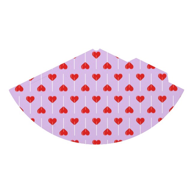 Chapeaux De Fètes  Suceurs d'amour pastel rouge (Devant)