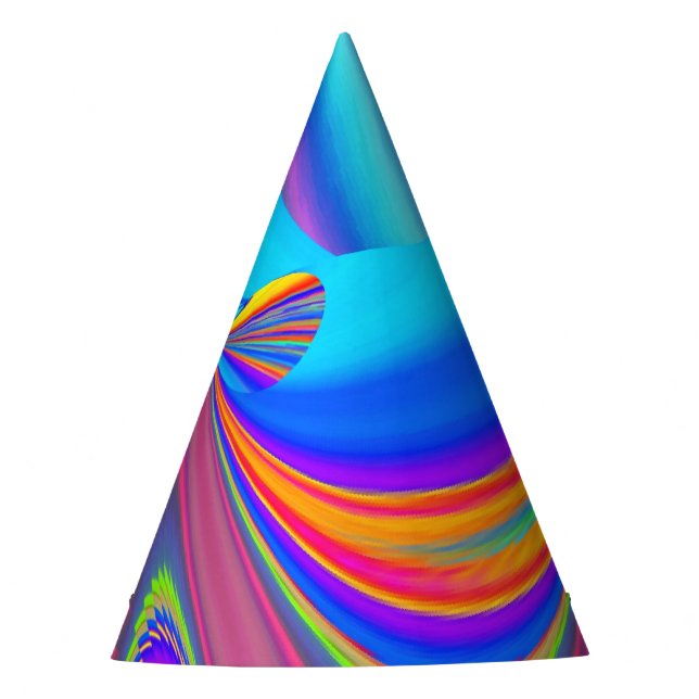Chapeaux De Fètes Summerfeel, Rainbowart 3D Abstrait (Devant)