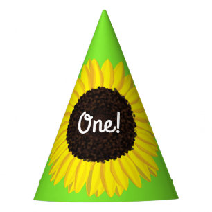 Chapeaux De Fètes Sunflower Cute 1er anniversaire Casquettes