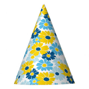 Chapeaux De Fètes Sunshine Blue Sky Blooming Daisy