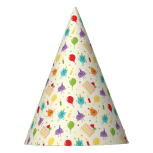 Chapeaux De Fètes Super simple   Motif de gâteau d'anniversaire