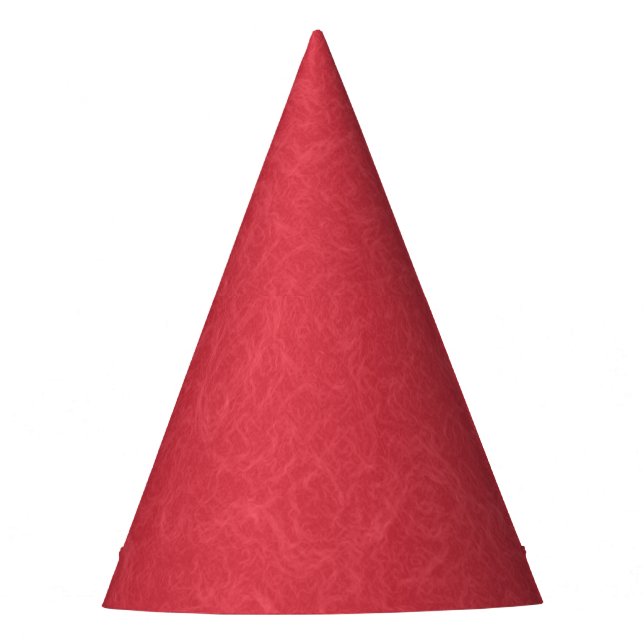 Chapeaux De Fètes Surface texturée rouge avec un motif subtil en spi (Devant)