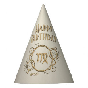 Chapeaux De Fètes Symbole Virgo Zodiac