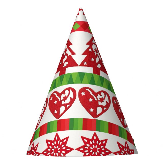 Chapeaux De Fètes Symboles de Noël (Devant)