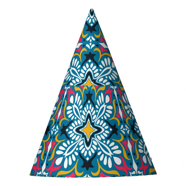 Chapeaux De Fètes Talavera Mosaic : Papier Peint Multicultural Sans  (Devant)