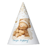 Teddy Bear Beige Moon Anniversaire