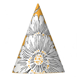 Chapeaux De Fètes Têtes de marguerite : Ligne Florale d'été.