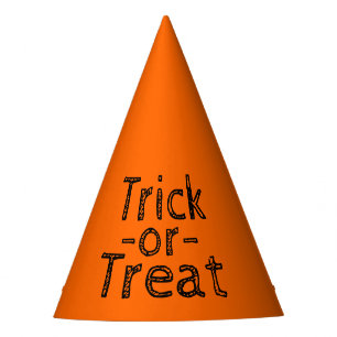 Chapeaux De Fètes Thème de l'Halloween noir et orange pour les trip