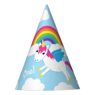 Chapeaux De Fètes Thème mignon de fête d'anniversaire de licornes