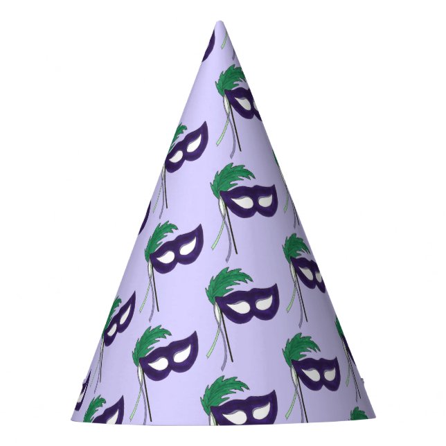 Chapeaux De Fètes Thespian Drama Théâtre Mascarade Masque Mardi Gras (Devant)
