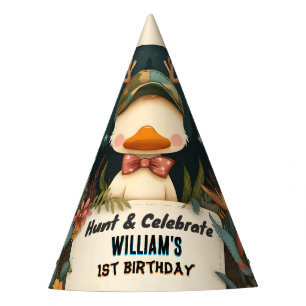 Chapeaux De Fètes Tone Wild Camo Oh Deer Chasse de canard 1er annive