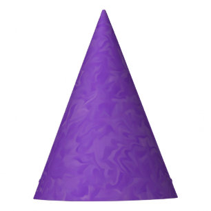 Chapeaux De Fètes Tons torsadés de violet de l'art Abstrait