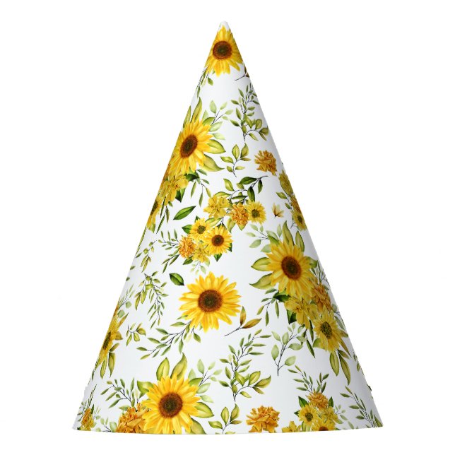 Chapeaux De Fètes Tournesol 8 (Devant)