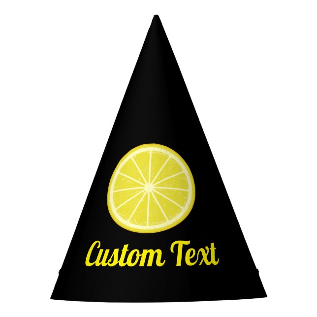 Chapeaux De Fètes Tranche de citron (Devant)