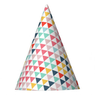 Chapeaux De Fètes Triangles de couleur de cirque