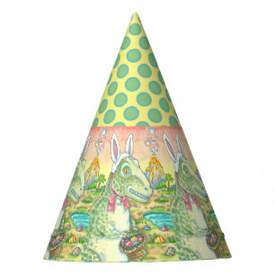 Chapeaux De Fètes TYRANNOSAURUS T-REX EASTER BUNNY CASQUETTE Dino
