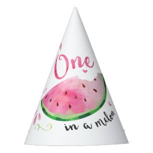Chapeaux De Fètes Un dans un Melon 1er anniversaire