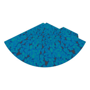 Chapeaux De Fètes Un papier d'emballage bleu avec un motif artistiqu