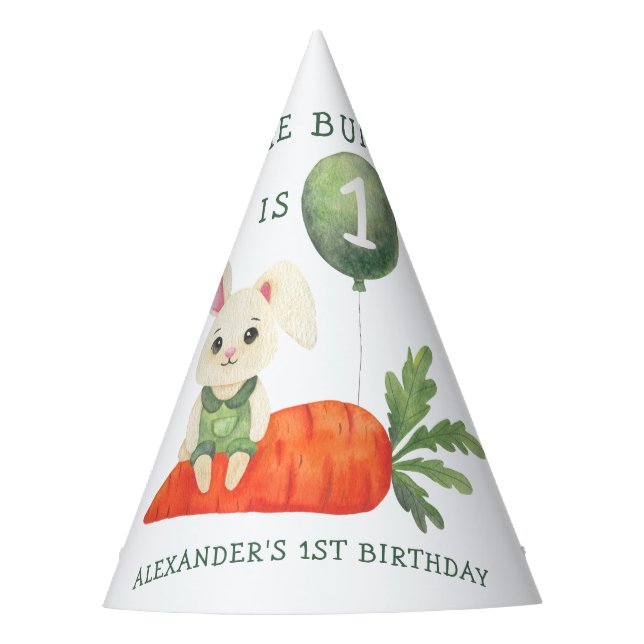 Chapeaux De Fètes Un petit lapin a un anniversaire (Devant)