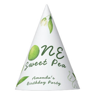 Chapeaux De Fètes Un premier anniversaire de Sweet Pea