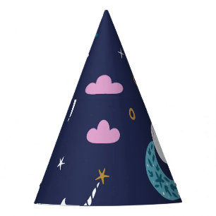 Chapeaux De Fètes Unicorns Rainbows : Cartoon mignon sans peau