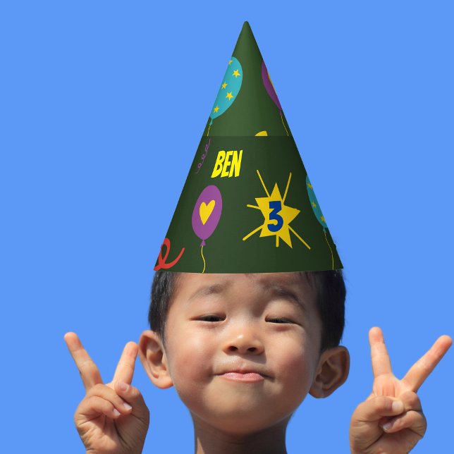 Chapeaux De Fètes Vaisselle de fête pour enfants Dinosaur (Créateur téléchargé)