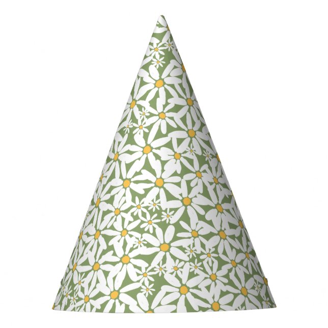 Chapeaux De Fètes Vert - Faire ma marguerite (Devant)