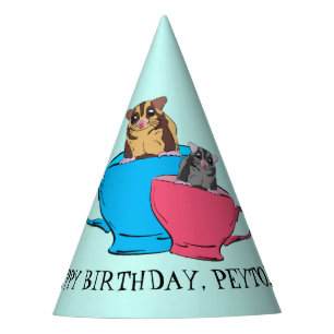 Chapeaux De Fètes Vider le sucre dans les tasses à thé fête d'ann