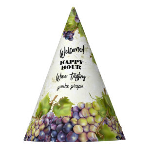 Chapeaux De Fètes Vignoble de raisin