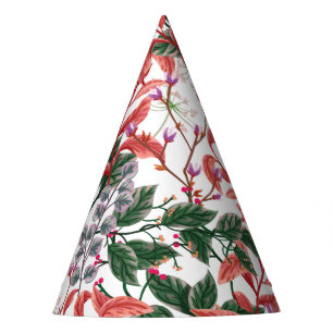Chapeaux De Fètes Vivid Botanique Floral Feuilles