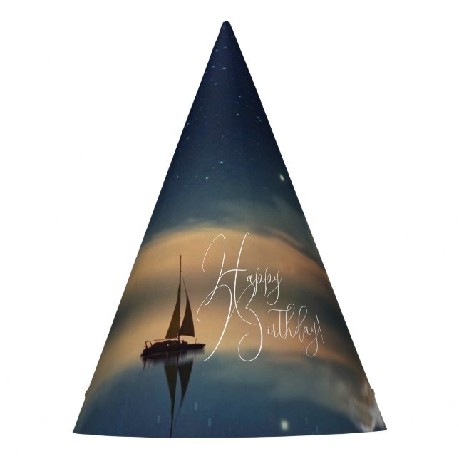 Chapeaux De Fètes Voile vers les nuages (Devant)