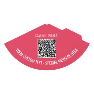 Chapeaux De Fètes Votre Modèle de Casquette de code QR et de partie